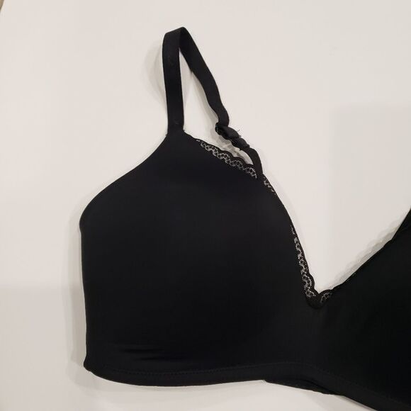 Aerie Wireless Lightly Lined Bra in Black - Picture 8 of 12